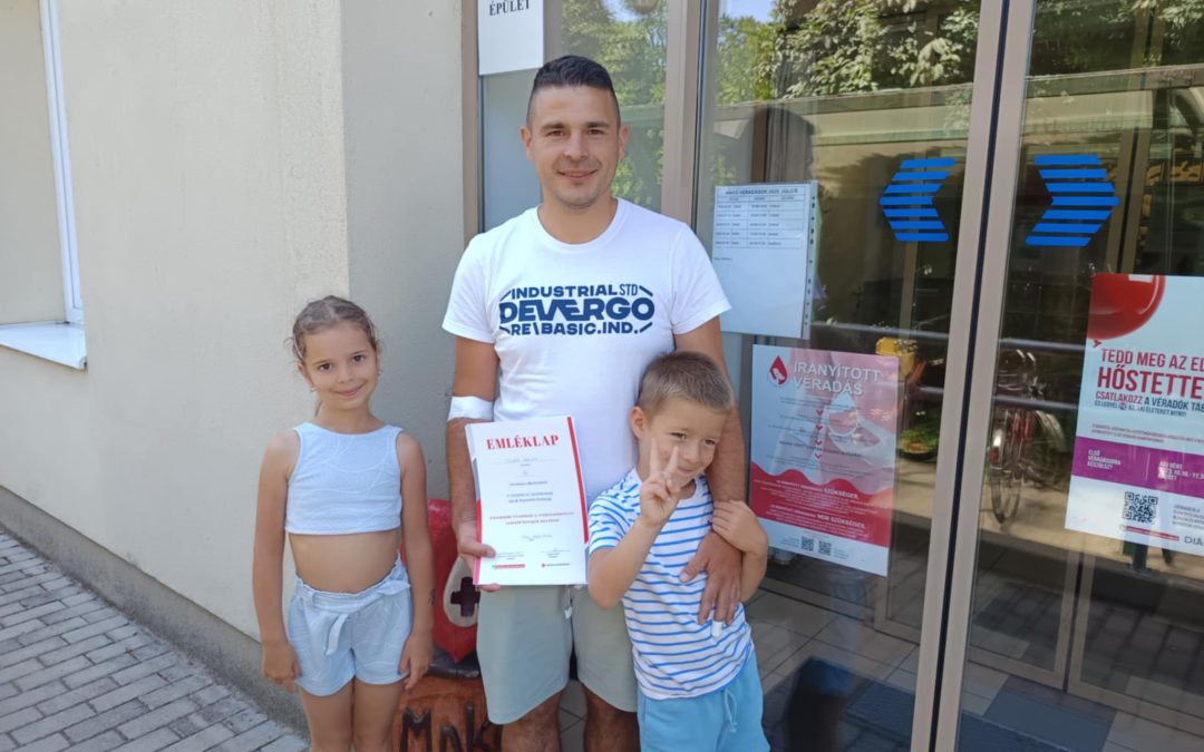 Mindig kell a véradók segítsége – Heti beszámoló!