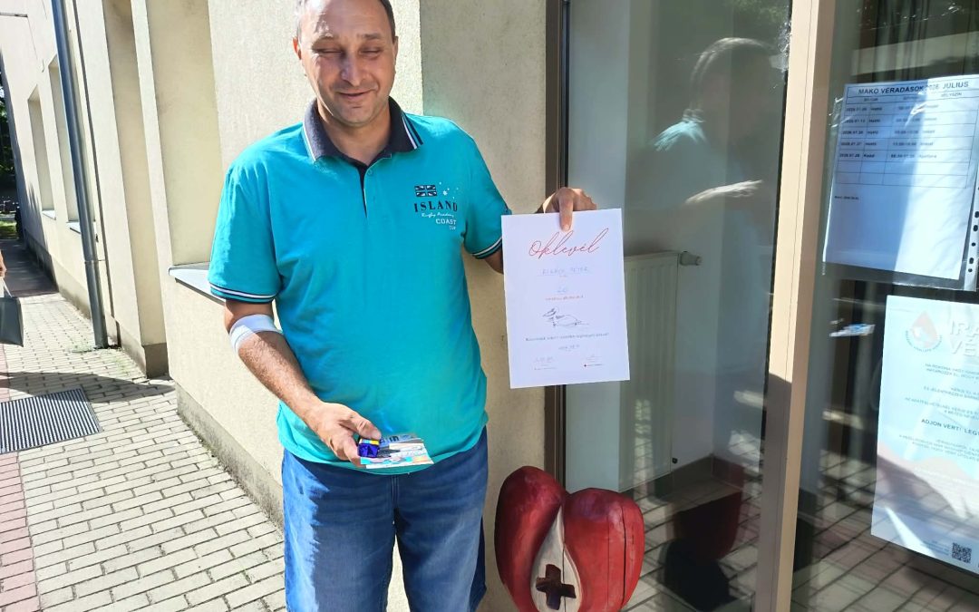 Mindig kell a véradók segítsége – Heti beszámoló!